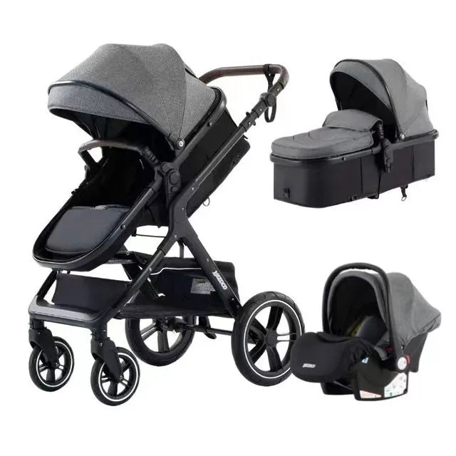 Kinderwagen Trio - 3 in 1 Kombiwagen - KinderKlub