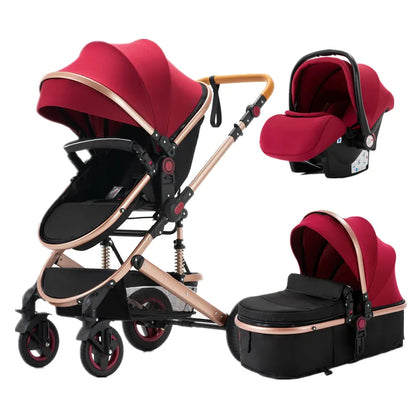 Kinderwagen Trio - 3 in 1 Kombiwagen - KinderKlub